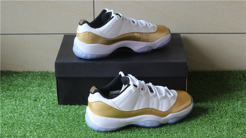 Air Jordan 11 Low Metallic Gold